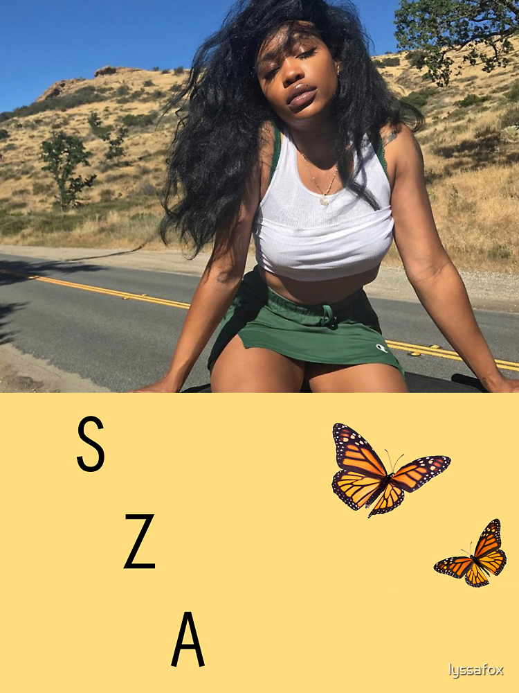 Sza With Butterfly By Lyssafox