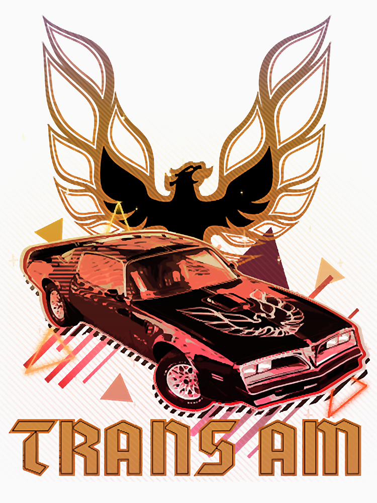 1977 Pontiac Trans Am Vintage Retro By Megamek02