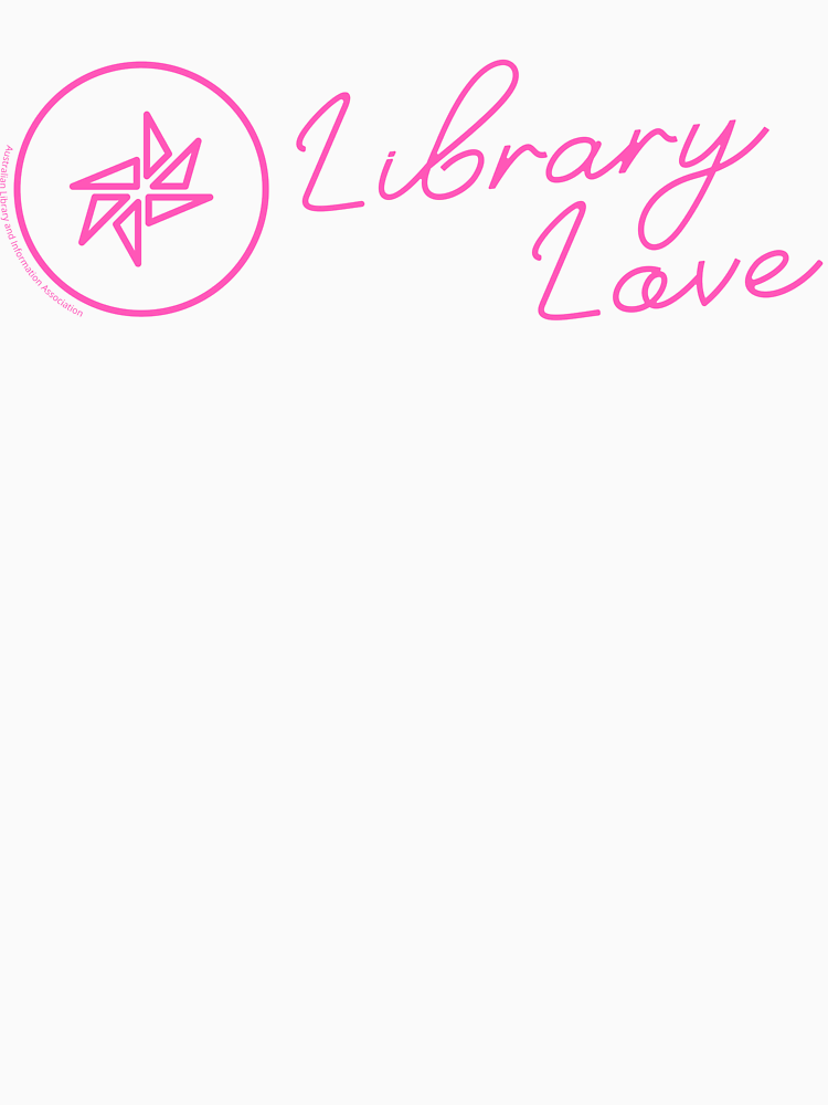 Alia Library Love Neon Pink Solid Design By Aliamerch